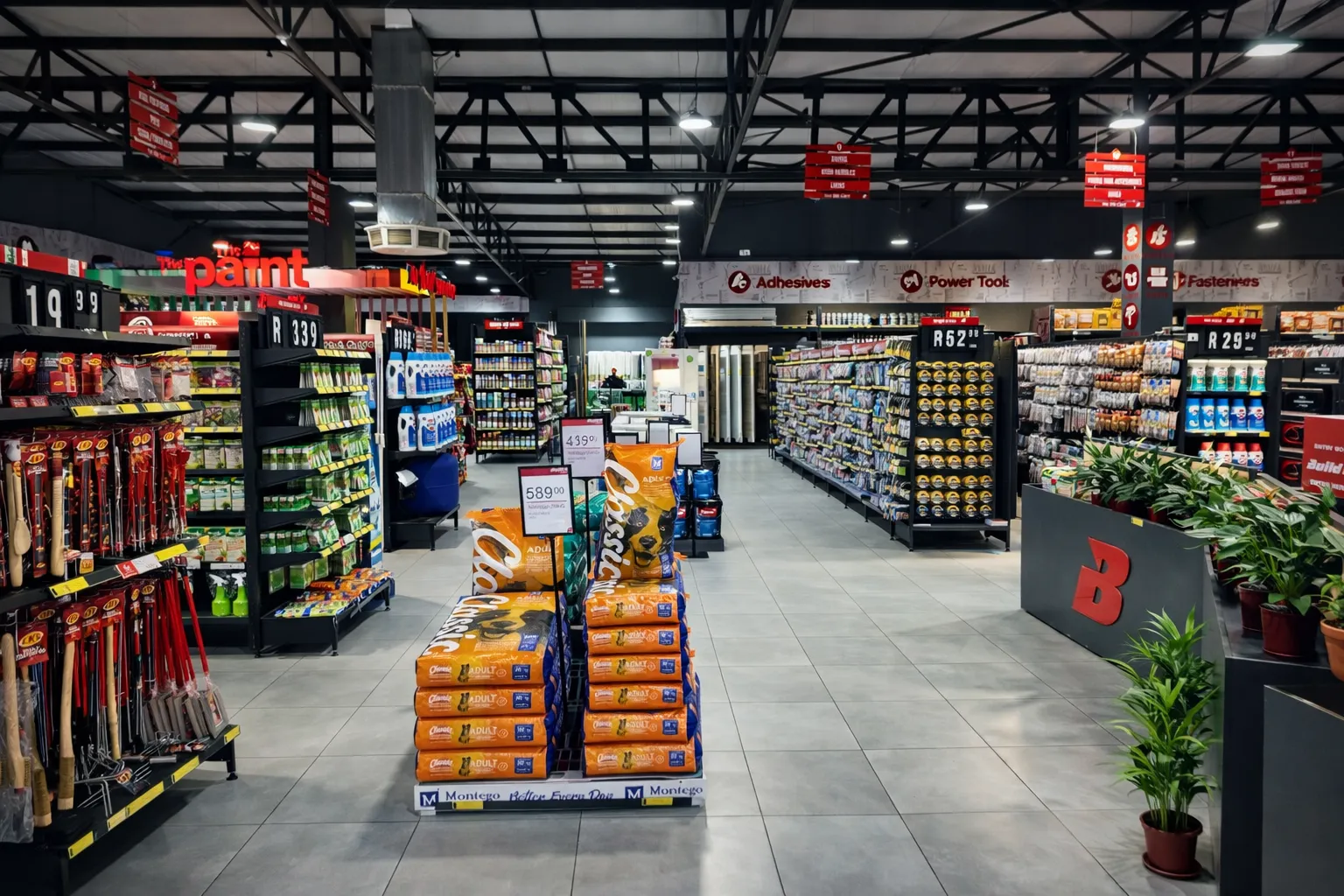 Preview of Shelvcraft's introduction video showing a fully shelved warehouse aisle