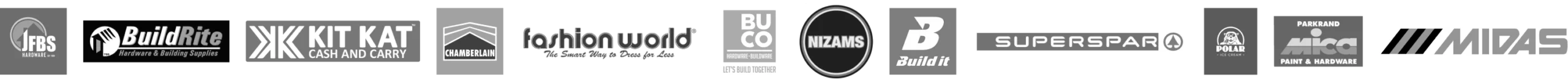 Trusted partner logos
